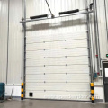 Noise-Reduction Insulated Sectional Overhead Industrial Door